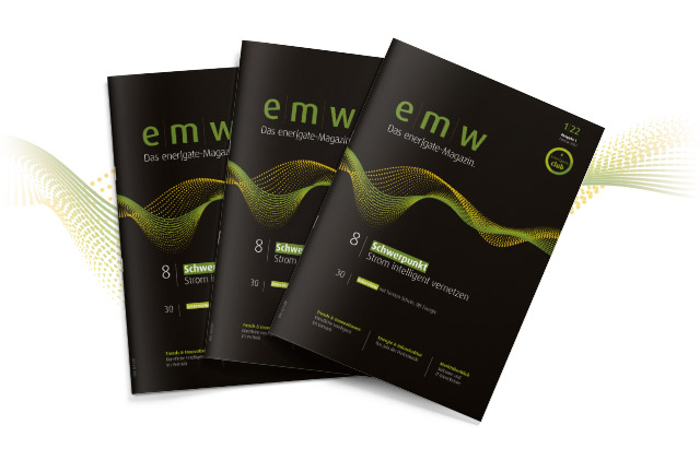 Titel des emw Magazins