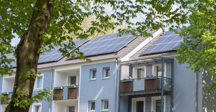 Titelbild zum Artikel "Klimaschonende Wohnquartiere - mehr Lebensqualität in Ballungsräumen"